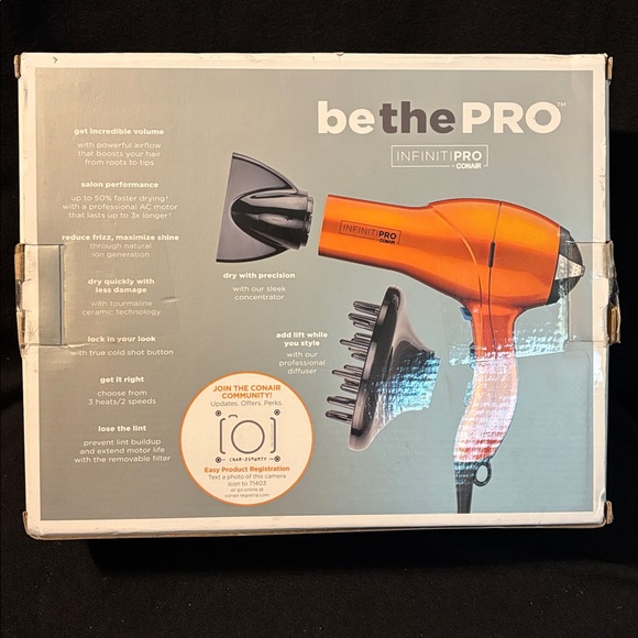 Infiniti Pro Conair Salon Dryer - Picture 2 of 3